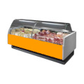 COMPTOIR VITRINE REFRIGERE VENTILE (P 895 MM), VITRES BOMBEES, L 2000 MM FMR0820VC TECNODOM