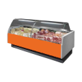 COMPTOIR VITRINE REFRIGERE VENTILE (P 895 MM), VITRES BOMBEES, L 2000 MM FMR0820VC TECNODOM