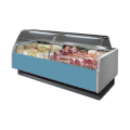 COMPTOIR VITRINE REFRIGERE VENTILE (P 895 MM), VITRES BOMBEES, L 2000 MM FMR0820VC TECNODOM