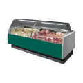 COMPTOIR VITRINE REFRIGERE VENTILE (P 895 MM), VITRES BOMBEES, L 2000 MM FMR0820VC TECNODOM