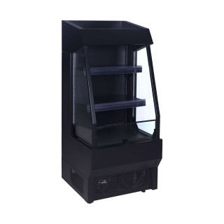 RÉFRIGÉRATEUR NOIR POUR ACHATS IMPULSIFS 165L