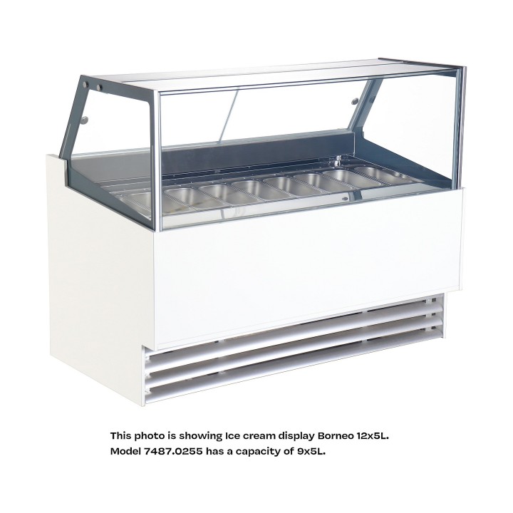 VITRINE À CREME GLACÉE PHUKET 9X5L