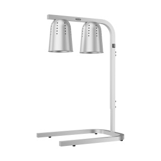 LAMPE CHAUFFANT ARGENT