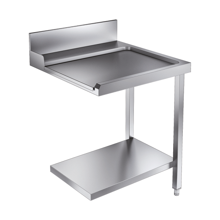 TABLE D'ÉCOULEMENT ÉTAGÈRE 700 À DROITE POUR 7082.0070-0075
