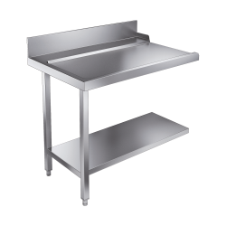 TABLE D'ÉCOULEMENT ÉTAGÈRE 1100 À GAUCHE POUR 7082.0070-0075