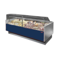 COMPTOIR VITRINE REFRIGERE VENTILE (P 895 MM), VITRES DROITES, L 1040 MM FMR0810VD TECNODOM