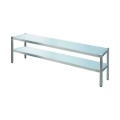 Etagère Chef 2 niveaux, 1800x350x700 mm