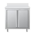 Placard adossé portes battantes, 800 x 600 x 850+100 mm
