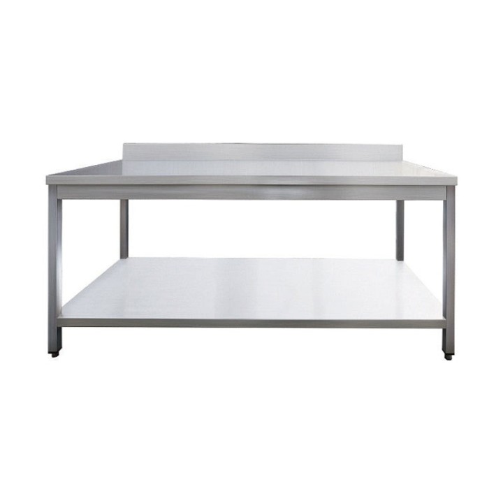 Table de travail adossée, 600 x 600 x850 +100 mm