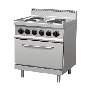 Fourneau électrique - 800 x 700 x 900 ( + 140 ) mm