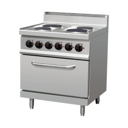 Fourneau électrique - 800 x 700 x 900 ( + 140 ) mm