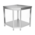 Table d'angle centrale , 1000x1000x 700x850 mm