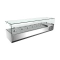 Vitrine réfrigérée GN 1/3, 1200 x 395 x 435 mm