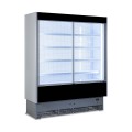 MEUBLE MURAL REFRIGERE AVEC PORTES COULISSANTES POUR PRODUITS FRAIS PRE-EMBALLES L 1955 MM LSPD8187SD TECNODOM