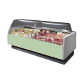 COMPTOIR VITRINE REFRIGERE VENTILE (P 1175 MM), VITRES BOMBEES, L 2960 MM FMR1030VC TECNODOM