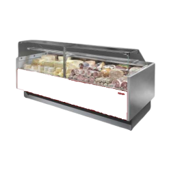 COMPTOIR VITRINE REFRIGERE VENTILE (P 1175 MM), VITRES DROITES, L 1040 MM FMR1010VD TECNODOM