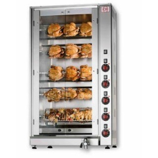 ELECTRISCH KIPPENSPIT, 5 SPITTEN, MAX 15 KIPPEN ROTE15P CB ITALY