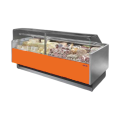 COMPTOIR VITRINE REFRIGERE VENTILE (P 1175 MM), VITRES DROITES, L 1520 MM FMR1015VD TECNODOM