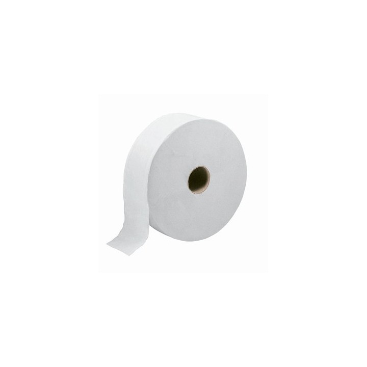 PAPIER TOILETTES BLANC, 2 COUCHES, PAR 6 ROULEAUX TE-PAPIER WC
