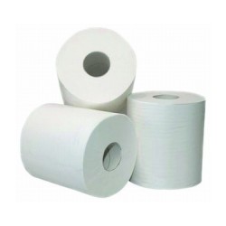 WITTE KEUKENPAPIER, 2 LAGEN, PER 6 ROLLEN TE-PAPIER CUISINE