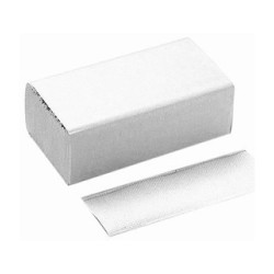 PAPIER MAINS BLANC ZIGZAG 3600 FEUILLES, 2 COUCHES, PAR 24 PAQUETS TE-PAPIER MAINS