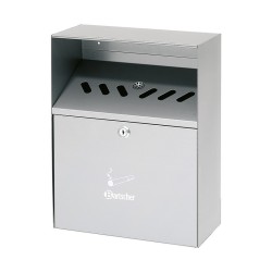 CENDRIER MURAL INOX 6,5 L HCENDRIERINOX