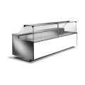 COMPTOIR VITRINE REFRIGERE VENTILE (P 900 MM), VITRES DROITES, L 2000 MM FM0820VD TECNODOM