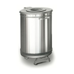 POUBELLE INOX A PEDALE 50 L HCP050