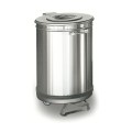 POUBELLE INOX A PEDALE 100 L HCP100