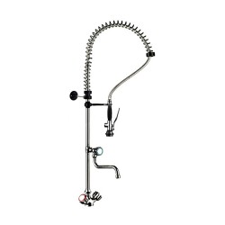 DOUCHETTE MELANGEUR MONOTROU, AVEC ROBINET INTERMEDIAIRE - DEBIT 18 L / MINUTE HGD1309 MONOLITH