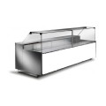 COMPTOIR VITRINE REFRIGERE VENTLE (1000 MM), VITRES DROITES, L 2000 MM FM0920VD TECNODOM