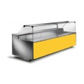 COMPTOIR VITRINE REFRIGERE VENTLE (1000 MM), VITRES DROITES, L 2000 MM FM0920VD TECNODOM
