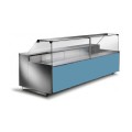 COMPTOIR VITRINE REFRIGERE VENTLE (1000 MM), VITRES DROITES, L 2000 MM FM0920VD TECNODOM