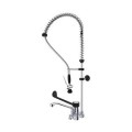 EENGATS VOORSPOELDOUCHE, MET TUSSENKRAAN, ELLEBOOG-BEDIENING - DEBIET 18 L / MINUUT HGD1409 MONOLITH