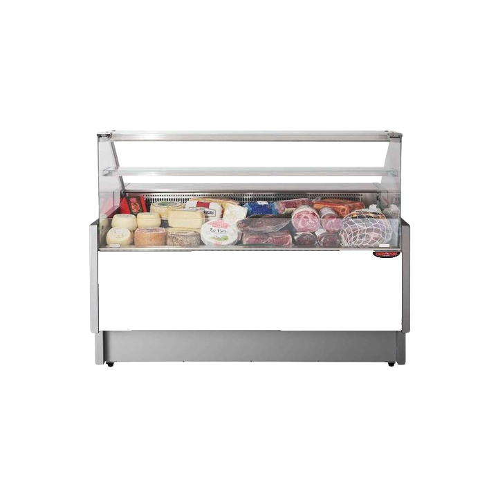 COMPTOIR VITRINE REFRIGERE SEMI-VENTILE (P 780 MM), VITRES DROITES, L 1040 MM FIGO7810VD TECNODOM