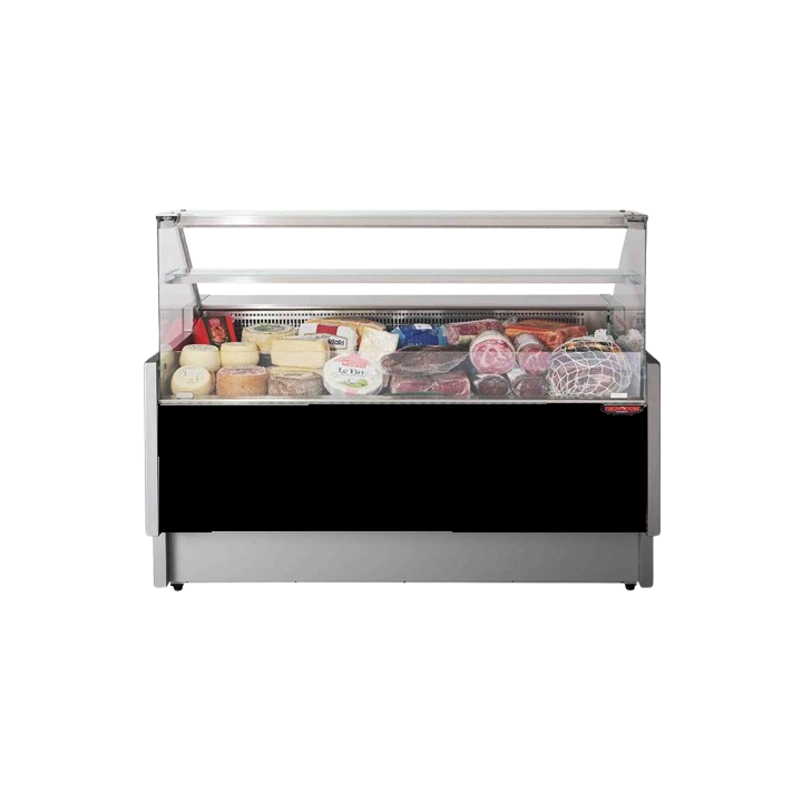COMPTOIR VITRINE REFRIGERE SEMI-VENTILE (P 780 MM), VITRES DROITES, L 1040 MM FIGO7810VD TECNODOM