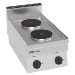 TOP 2 ELECTRISCHE PLATEN EE2S65 TECNOINOX