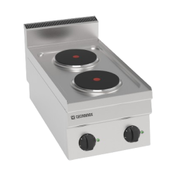TOP 2 ELECTRISCHE PLATEN EE2S65 TECNOINOX