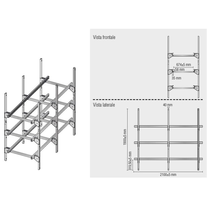 CELLULE MORTUAIRE REFRIGEREE (3 CORPS) HMFFD3TN MEDDOM
