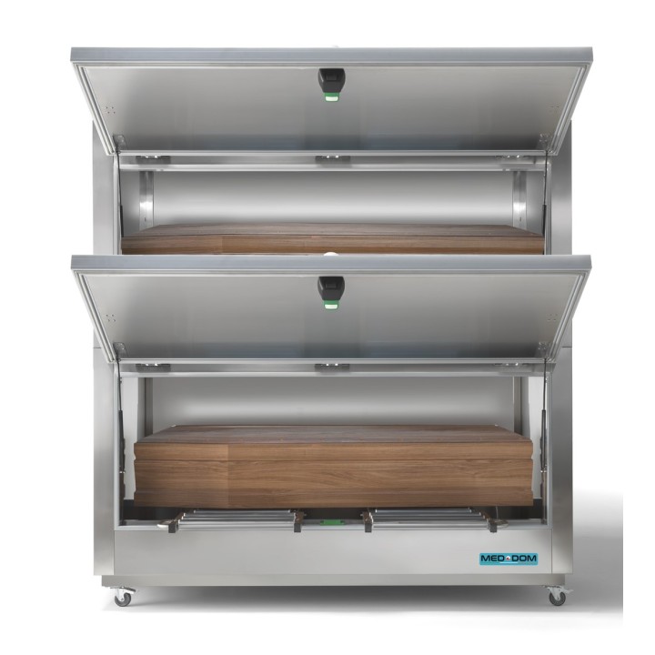 GEKOELDE MORTUARIUMCEL (2 LICHAMEN) - OPENING OP DE ZIJKANT HMSFD22TN MEDDOM