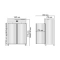 MEDISCHE VRIESKAST, 2 DEUR, 1310 L HGN1400BTN MEDDOM