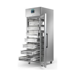 MEDISCHE KOELKAST, 1 GLASDEUR, 350 L, MET 7 SCHUIVEN HGN0400TNVT MEDDOM