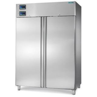 MEDISCHE DUBBELE TEMPERATUURSKAST, 2 DEUR, 1310 L HGN1400TN+BTN MEDDOM