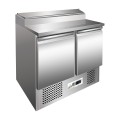 FRIGO SALADETTE, 2 PORTES, AVEC STRUCTURE 5 X GN 1/6 FMETP1000EN FORCAR