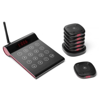 SYSTEME D'APPEL RESTAURANT AVEC 10 BIPEURS ISAR HENDI