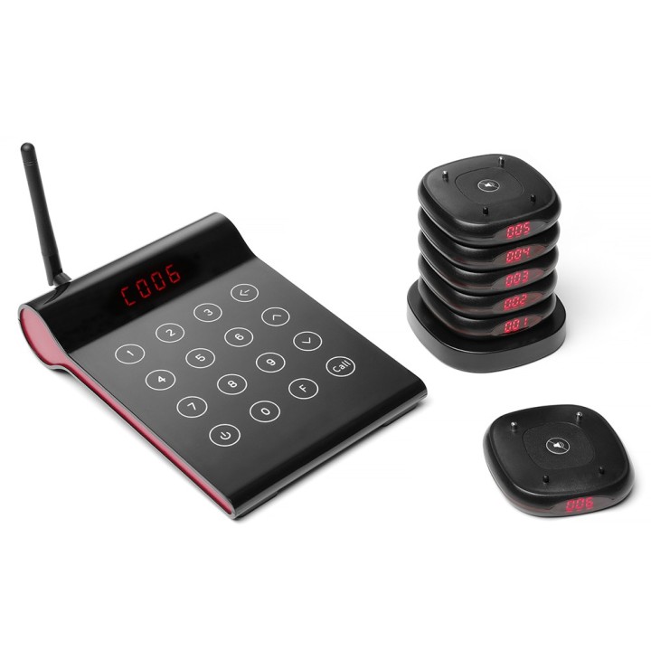 SYSTEME D'APPEL RESTAURANT AVEC 10 BIPEURS ISAR HENDI