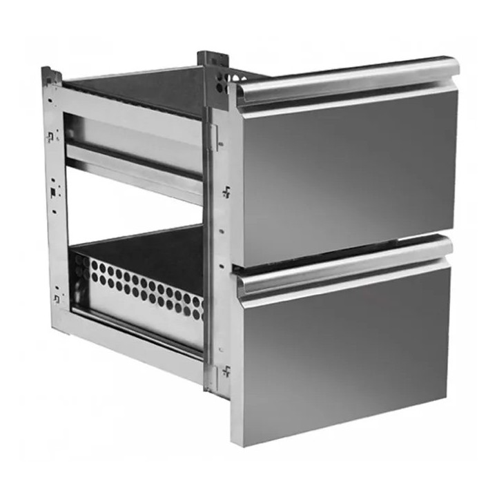 BLOC 2 TIROIRS POUR FRIGO TABLE FCH7 FCH7 1/2 FORCOLD