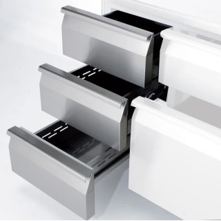 BLOC 3 TIROIRS POUR FRIGO TABLE FCHP7 FCHP7 1/3 FORCAR