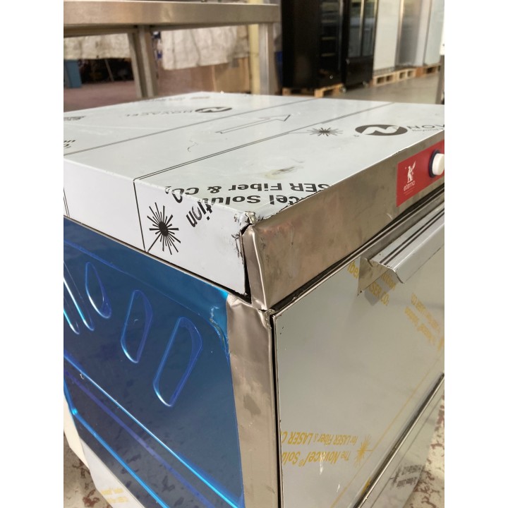 LAVE-VERRES ELECTROMECANIQUE MONOPHASE AVEC DOSEUR DE RINCAGE & POMPE DE DECHARGE DTR40DP ELETTROBAR