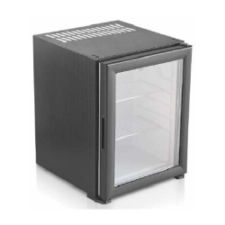REFRIGERATEUR DE MINIBAR NOIR PORTE VITREE - SYSTEME A ABSORPTION, 40 L FMBA040V ETERNA